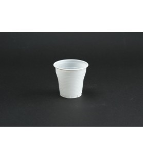 Műanyag pohár 0,8 dl fehér