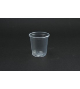 Műanyag pohár 1 dl víztiszta