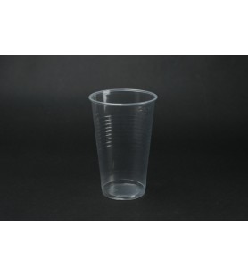 Műanyag pohár 3 dl víztiszta